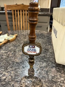 Mango de grifo de cerveza Hacker-munchen de madera de colección - Imagen 1 de 5