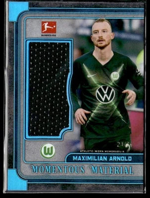 L24,693 -  2019-20 Topps Museum Bundesliga Jumbo Relic #MMJRMA M. Arnold/75 - Image 1 of 2