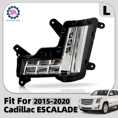 For 2015-2020 Cadillac Escalade LED Fog Light Lamp w/ Crash Brake Left Driver - Image 1 of 4