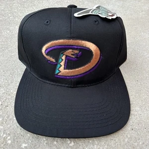 Vintage Arizona Diamondbacks SnapBack Mütze Outdoor Cap schwarz Deadstock MLB 90s OG - Bild 1 von 6