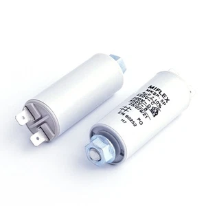 Condensador Miflex 450V 4/6/8/ 10/12/ 16/20/25/ 30/40/ 50µF Steckverbinde - Imagen 1 de 12
