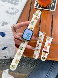 For Apple Watch 10 9 8 7 6 5 4 SE iWatch 41/42/44/45/46/49mm Silicone Band Strap - Picture 1 of 32