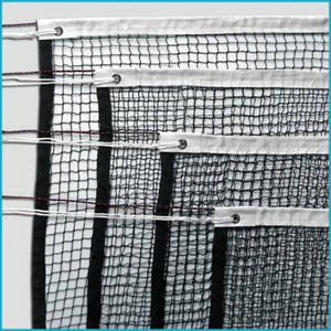 Badminton Netzgarnitur (4 Netze) Netz 6,02 x 0,76, Nylon 1,2 mm, Schwarz - Bild 1 von 1