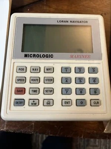 Vintage MARINER LORAN NAVIGATOR Micrologic Boat Navigation System For Parts - Foto 1 di 7
