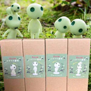 Princess Mononoke Kodama Figure Complete 4 set Studio Ghibli H90-131mm Ornamet - Picture 1 of 24