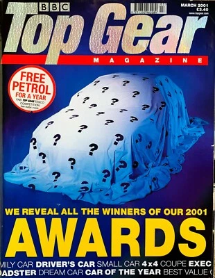 TOP GEAR MAGAZINE MAR-2001 - VW Lupo GTi, Vauxhall VX220, Lotus Elise, Clio 172 - Image 1 of 2