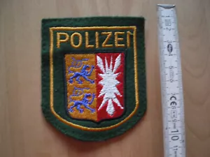 Patch Uniform Aufnäher Polizei Schleswig Holstein ca 8,5x10 cm - Bild 1 von 2