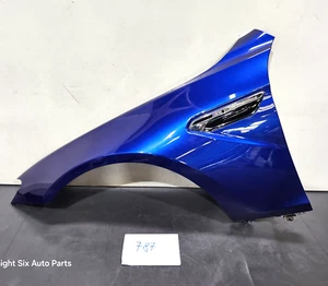 ✅ 12-19 OEM BMW F06 F12 F13 M6 Front Left Driver Side Fender Panel Blue B51 55k - Picture 1 of 15