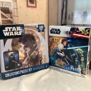 3 Star Wars Puzzles Prime 3D, Foil & Poster Puzzle New Darth Luke Yoda And More - Picture 1 of 5