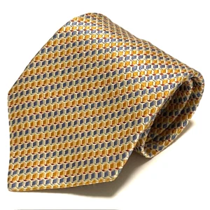 Jos A Bank Tie Stunning Modern Woven Geometric Sharp Stylish Cool Artistic ITALY - Picture 1 of 20