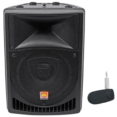 Rockville RPG8 8" Powered Active 400 Watt 2-Way DJ PA Speaker w/Bluetooth - Image 1 of 4