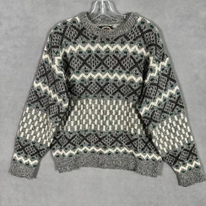Vintage Alps Sweater Mens M Multicolor Wool Merrimac Valle New England - Picture 1 of 10