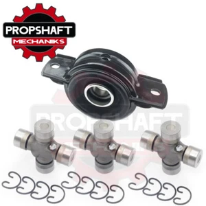 Center Bearing & THREE Universal Joints for Dodge Ram & D50 Rear Driveshaft - Picture 1 of 3