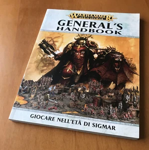 WARHAMMER AGE OF SIGMAR: GENERAL'S HANDBOOK - Games Workshop - ITALIANO - Foto 1 di 4