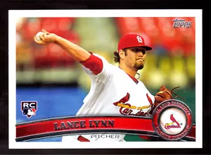 2011 TOPPS UPDATE SEIRES #US114 LANCE LYNN ROOKIE - Picture 1 of 1