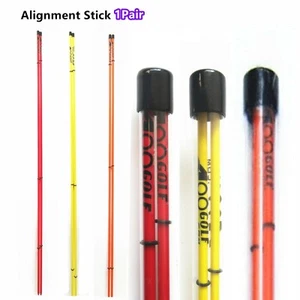 1Pair A99Golf Alignment Sticks Golf Practice Rods Great Christmas Gifts 4 golfer - Picture 1 of 33
