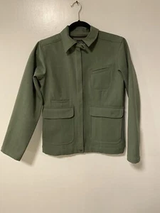 RARE!! Patagonia 25510F7 4 Pocket Full Zip Soft Shell Jacket Women's SZ S Green - Picture 1 of 5