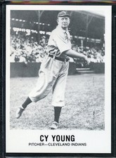1981 TCMA Baseball Greats - #169 - Cy Young - Cleveland Indians