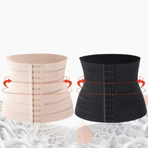 2Pcs Tight Tummy Control Shapewear Ultrathin Waist Trainer Shapewear Summer - Picture 1 of 15