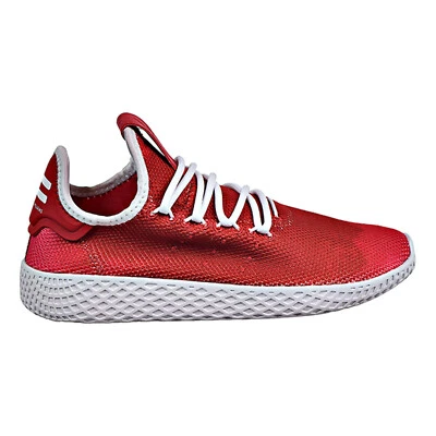 Adidas PW Tennis HU J Big Kids Shoes Scarlet-Footwear White cq2301 - Image 1 of 4