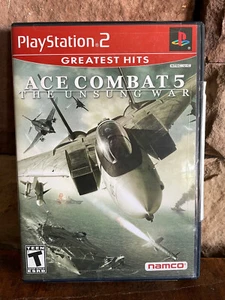 Playstation 2 Ace Combat "The Unsung War" 2004 Complete with Manual - Picture 1 of 5