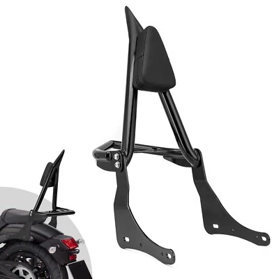 Respaldo de 27,6" de altura Sissy Bar Rack para Kawasaki Vulcan S 650 EN650 2015-2016 Foto 1 de 4