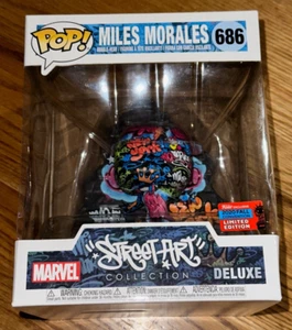 Street-Art Funko Pop Miles Morales 2020 Convention #686 NEU Vinylfigur - Bild 1 von 3