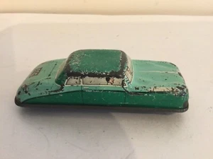 Vintage U.K.GLAM TOY PRODUCTS Tinplate Green 4 Door Saloon Car GTP 576 T7470 - Picture 1 of 5