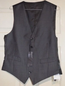 MARKS & SPENCER ~AUTOGRAPH SMART TAILORED GREY WAISTCOAT/VEST SIZE: S    - Picture 1 of 3