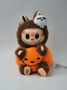 LABUBU Happy Halloween Party-Sitting Pumpkin Vinyl Plush Pendant - Picture 1 of 8