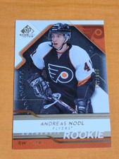 2008-09 SP Game Used Edition Andreas Nodl /100 GOLD Authentic Rookies #179