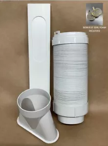 DELONGHI KIT INSTALLAZIONE FINESTRINO CLIMATIZZATORE PORTATILE per unità con tubo 5,9” - Foto 1 di 7