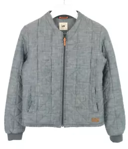 Veste Lee Jacke Homme Petit Zippée Matelassée Doublée Motif Bleu - Bild 1 von 10