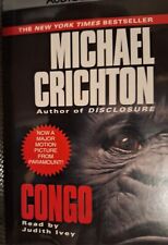 Congo 2 Cassettes Audiobook Michael Cricton Brand New Sealed