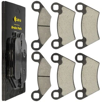 Pastillas de freno delanteras traseras para Polaris Outlaw 450 525 S 2008 Foto 1 de 4