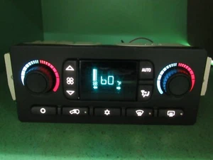 15195564 TAHOE ESCALADE SILVERADO AC DIGITAL CLIMATE TEMP CONTROL LED REBUILT 48 - Foto 1 di 6