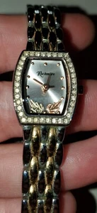 Rushmore Vintage Ladies Black Hills Gold Watch Needs Battery Untested - Picture 1 of 8