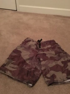 Joe Boxer Boys Swim Trunks Shorts 1 Piece Size 8 Camouflage - Picture 1 of 7