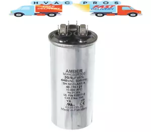 OEM Rheem Ruud Protech Dual Capacitor 30/5 uf MFD 440 VAC Volt 43-101665-60 - Picture 1 of 2