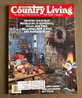 VTG Country Living Christmas Magazine December 1985 - Image 1 of 2