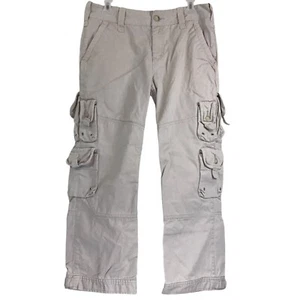 Pantalones cargo utilitarios para mujer Lauren Jeans Company Ralph Lauren talla 8 - Imagen 1 de 5