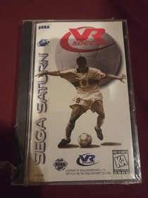 VR Soccer Sega Saturn New Sealed