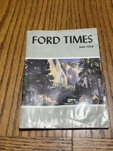 1956 Juni Ford Times Magazin Rex Brandt Cover Elmira New York Seattle Theater - Bild 1 von 24