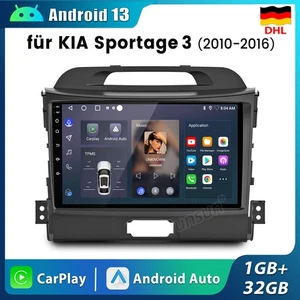 Für KIA Sportage 3 2010-2016 9"Carplay Autoradio Stereo GPS Navi Android 13 DAB+ - Bild 1 von 18
