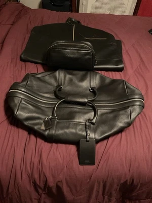 Coach Cabin Bag Plus Leather Coach Suit Bag And Utility Bag. - Image 1 of 4