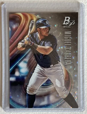 2018 Bowman Platinum Ice #39 Miguel Cabrera - Imagem 1 de 2