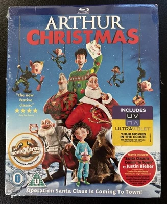 Arthur Christmas Bluray James McAvoy Bill Nighy New Sealed UK Release Region 2 - Image 1 of 2