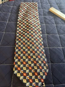 Corbata para hombre Charles Rose diseño geométrico 57” X 3,5” - Imagen 1 de 6