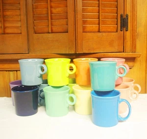 Fiesta Ring Griff Java Becher 10 1/2 Unzen Wählen Sie Farben Mix Match & Versand Rabatte - Bild 1 von 11