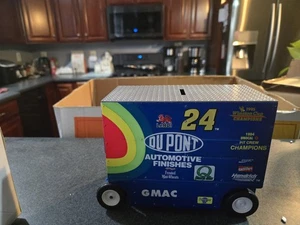 Jeff Gordon 1999 Pepsi Racing Pit Wagon Nascar 1/16 Diecast Bank #24 Action  - Picture 1 of 11